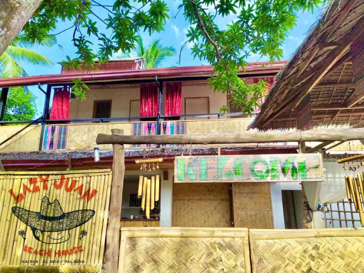 Lazy Juan Beach House Nacpan El Nido Extérieur photo